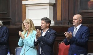 Apertura Legislativa:  Kicillof cargó con dureza contra Milei y lo tildó de “jugar con la democracia y con el federalismo”