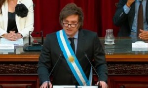 Milei inauguró el periodo de sesiones ordinarias con un discurso centrado en su gestión económica