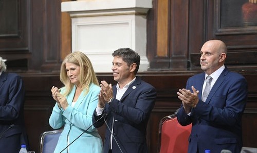 Apertura Legislativa:  Kicillof cargó con dureza contra Milei y lo tildó de “jugar con la democracia y con el federalismo”
