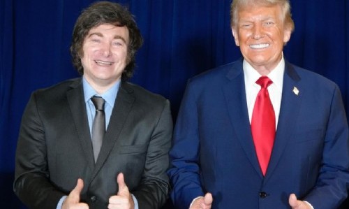 Trump expresó su “completo y total respaldo para la reelección” de Milei