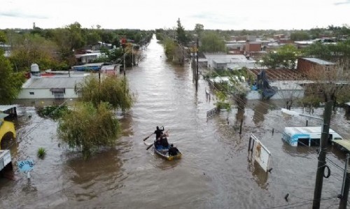 Consecuencias del temporal: un muerto, tres desaparecidos y 4.400 evacuados en PBA