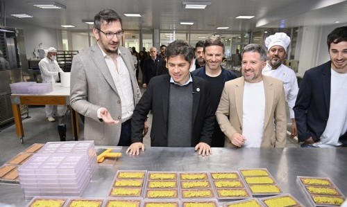 Kicillof recorrió fábricas en el Parque Industrial de Mar del Plata