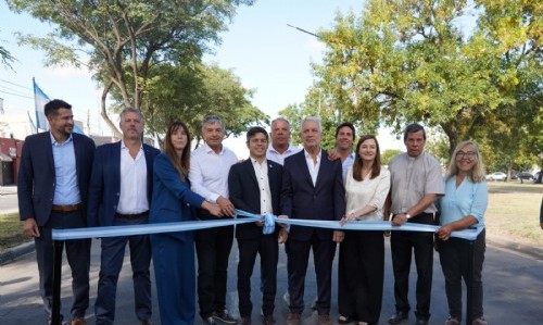 La Plata: Alak y Kicillof inauguraron la tercera etapa del ensanche y pavimentación de la avenida 60 en Los Hornos